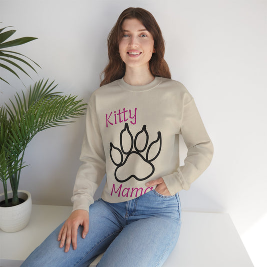 Kitty Mama Crewneck Sweatshirt